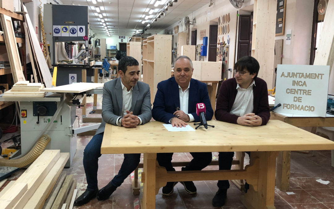 Acuerdo de colaboración para formar trabajadores del sector de la madera y el mueble
