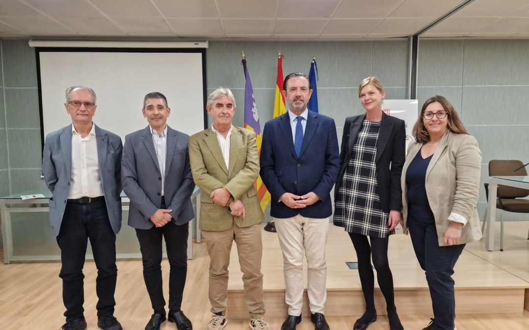 CETEBAL y la Federació de la Fusta de les Illes Balears se reúne con el conseller de Empresa, Ocupació i Energía del Govern de les Illes Balears, Alejandro Sáenz de San Pedro García